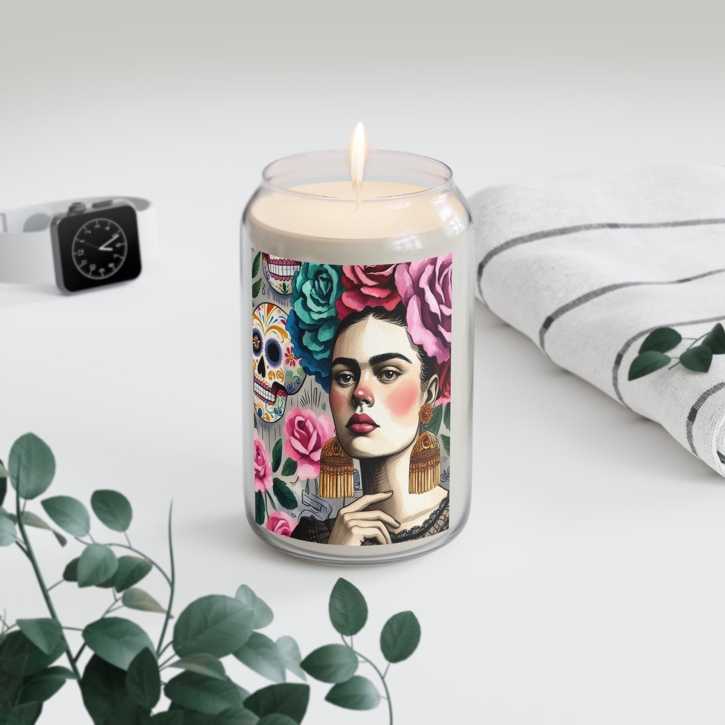 Frida con Rosas - Scented Candle, 13.75oz