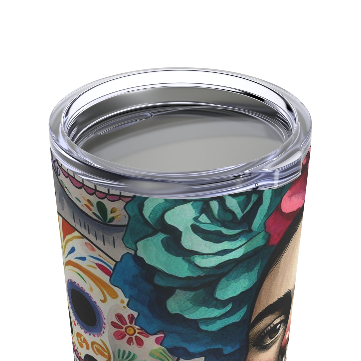 Frida con Rosas - Tumbler 20oz