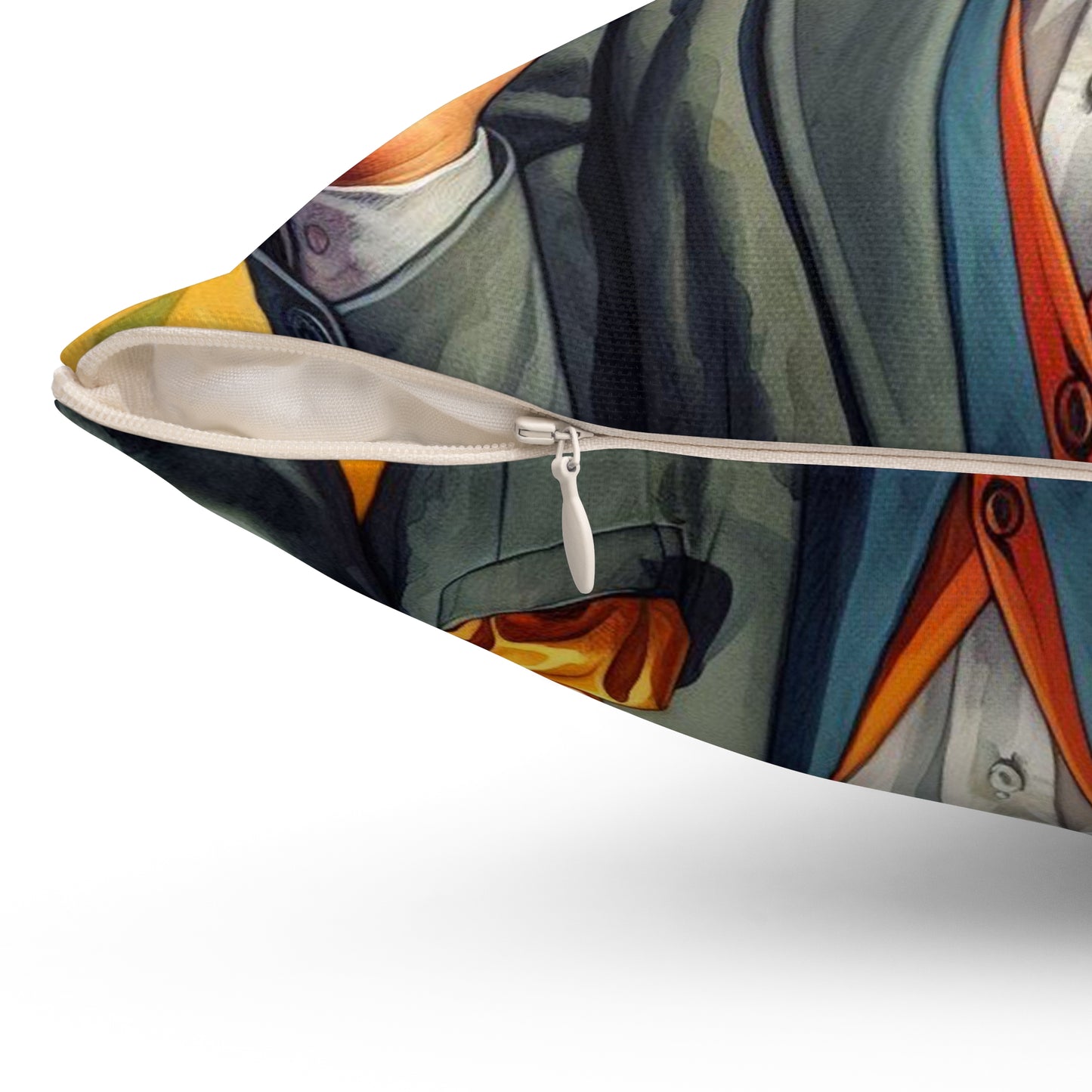 Frida w/Parrot - Pillow