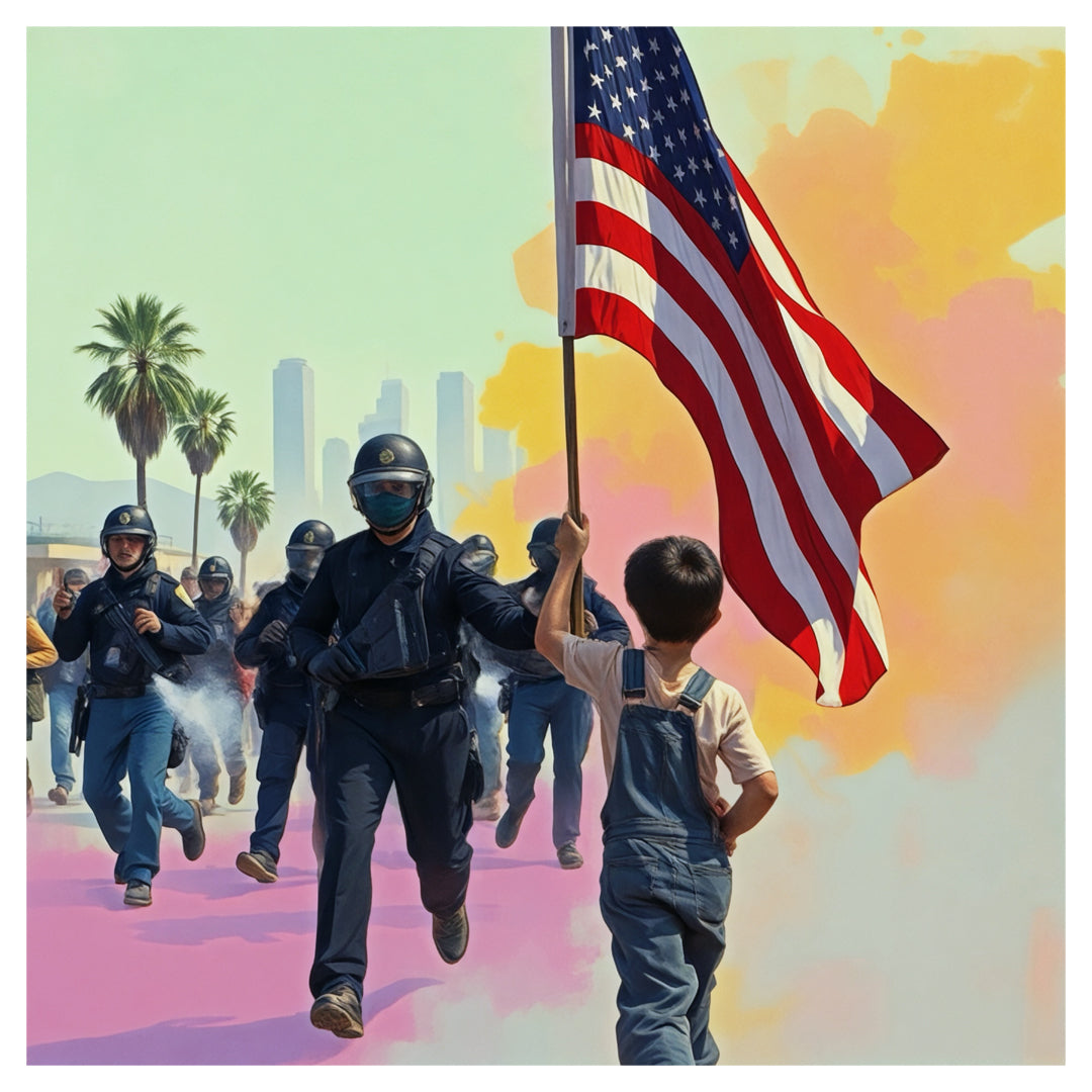 Tears Beneath the Stars and Stripes