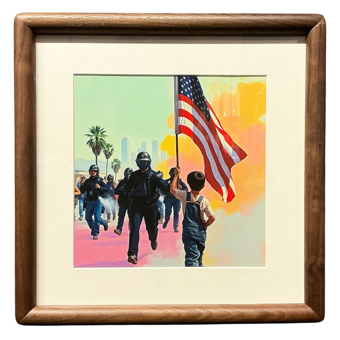 Tears Beneath the Stars and Stripes