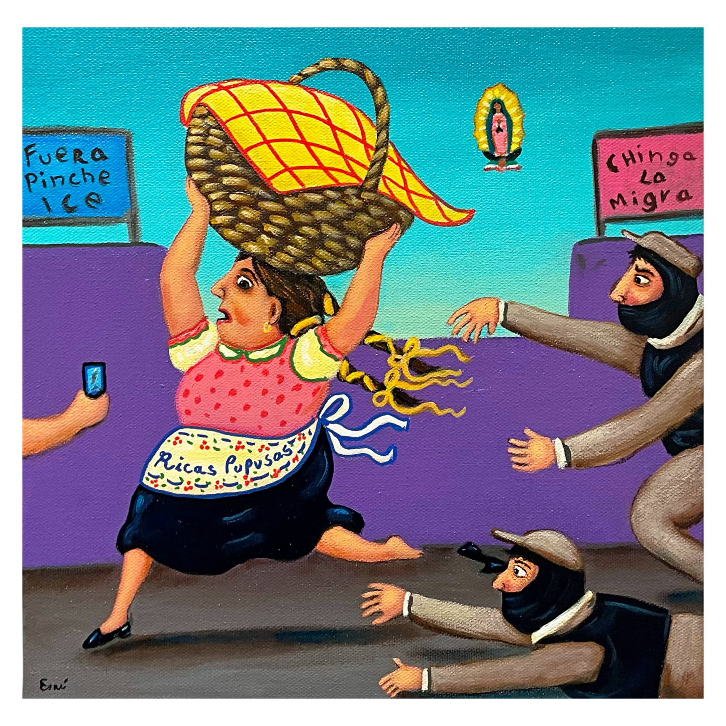 Retablo #2 (thank you virgencita)