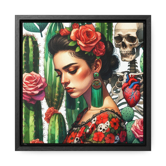 Paloma - Gallery Canvas Wraps, Square Frame