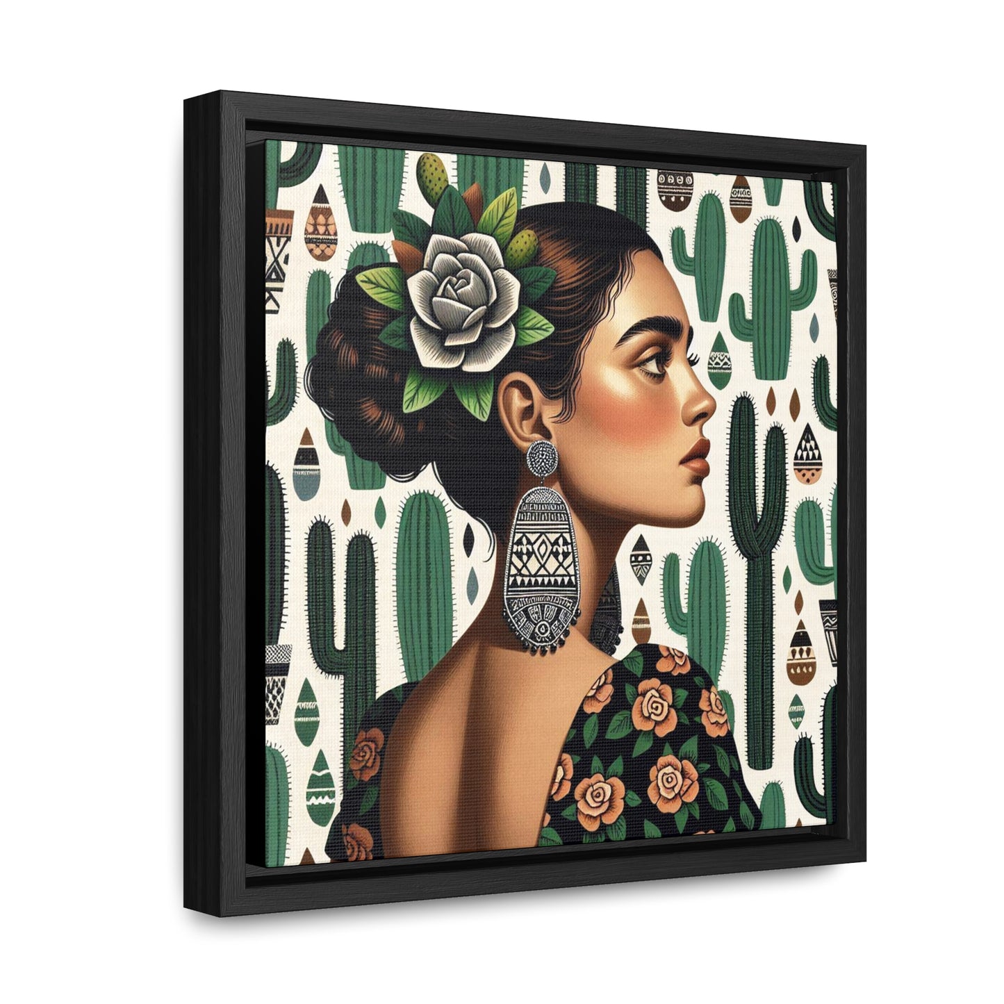 Natalia - Gallery Canvas Wraps, Square Frame