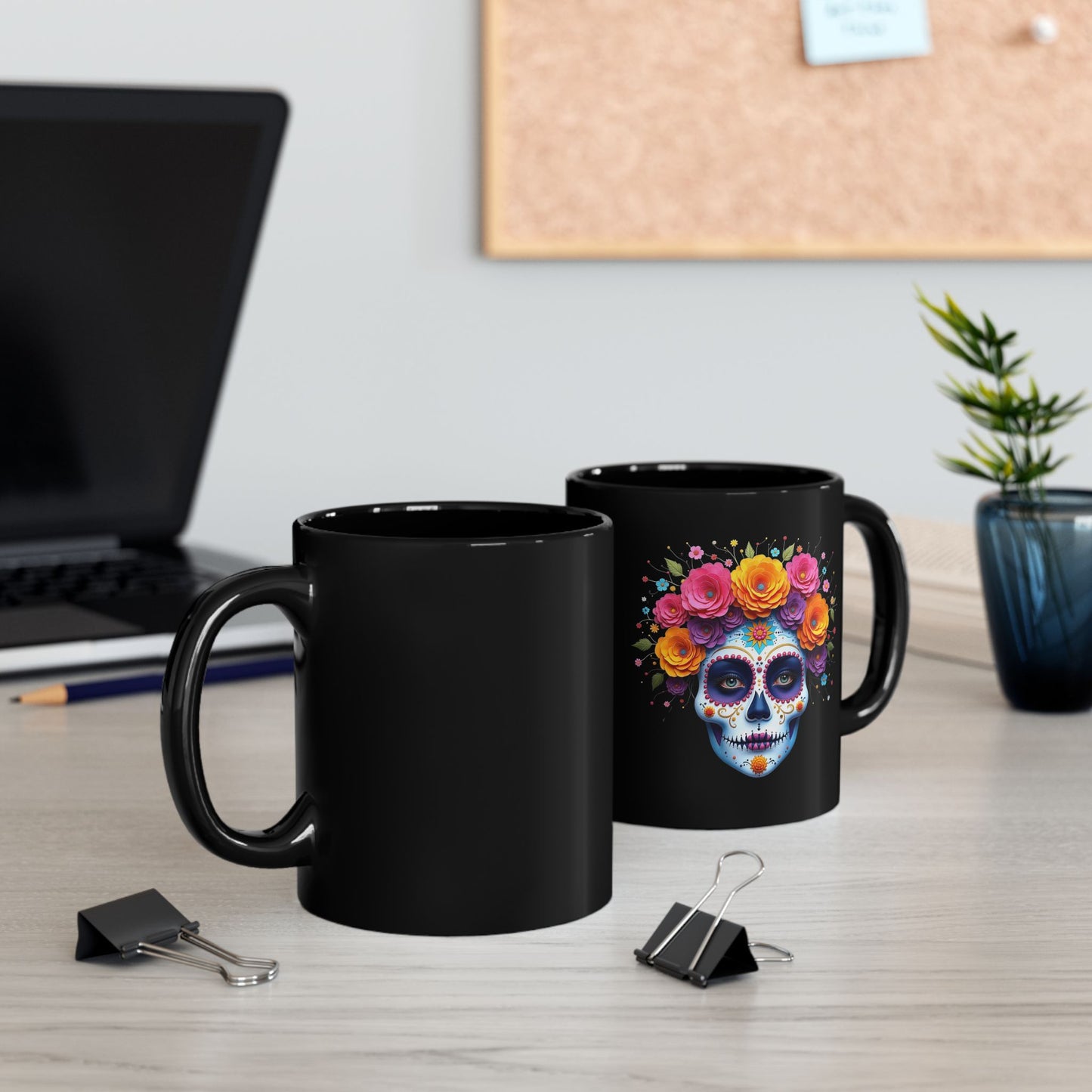 Catrina #1 - Black Mug (11oz, 15oz)