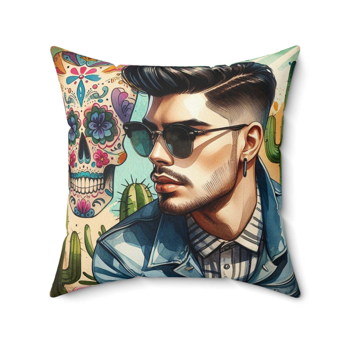 Javier Pillow (18x18) (20x20)