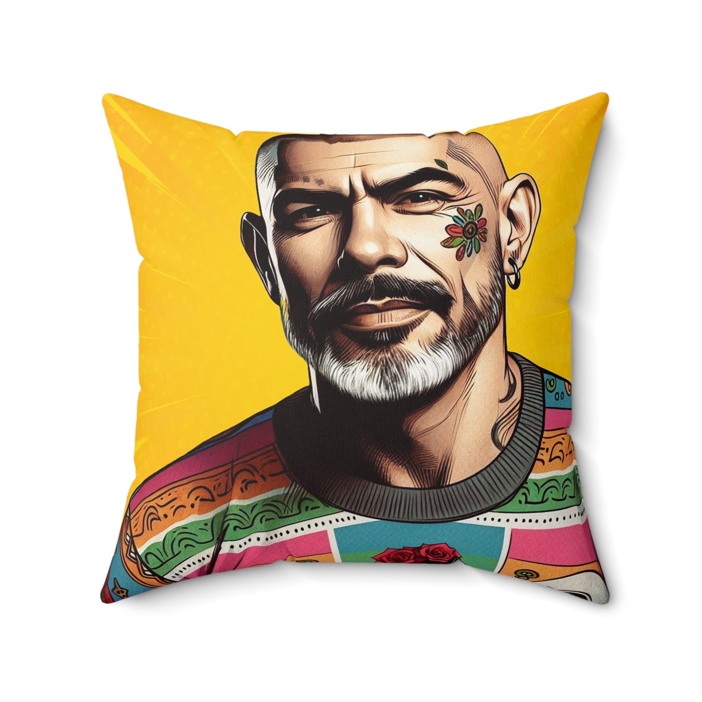 Dante #2 Pillow (18x18) (20x20)