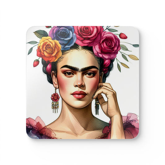 Frida Bonita - Corkwood Coaster Set