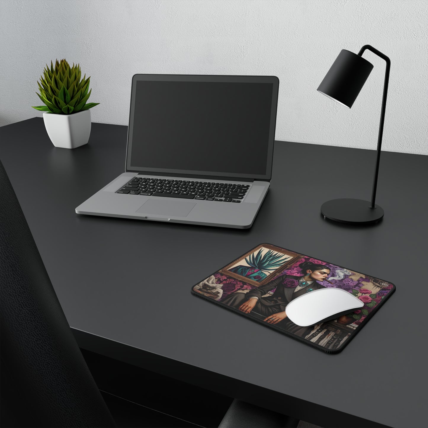 Frida Surrealista - Non-Slip Gaming Mouse Pad