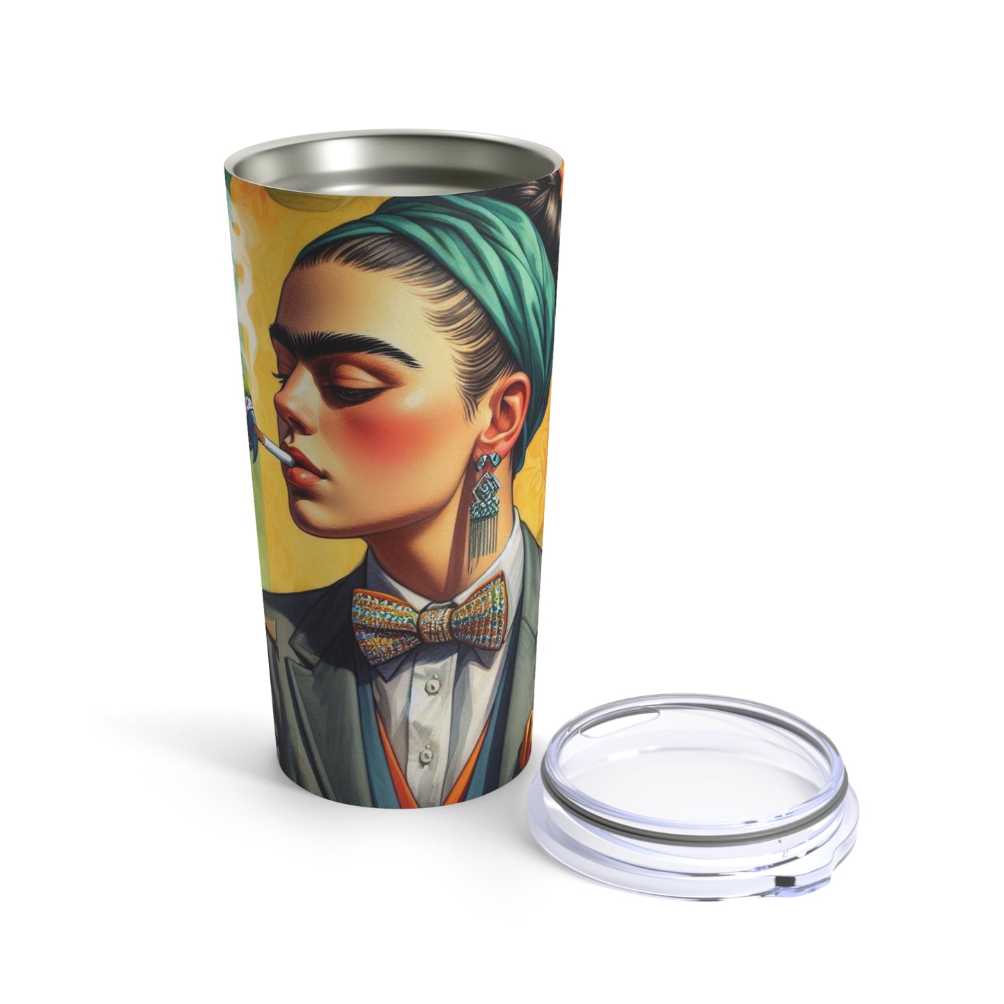 Frida w/Parrot - Tumbler 20oz