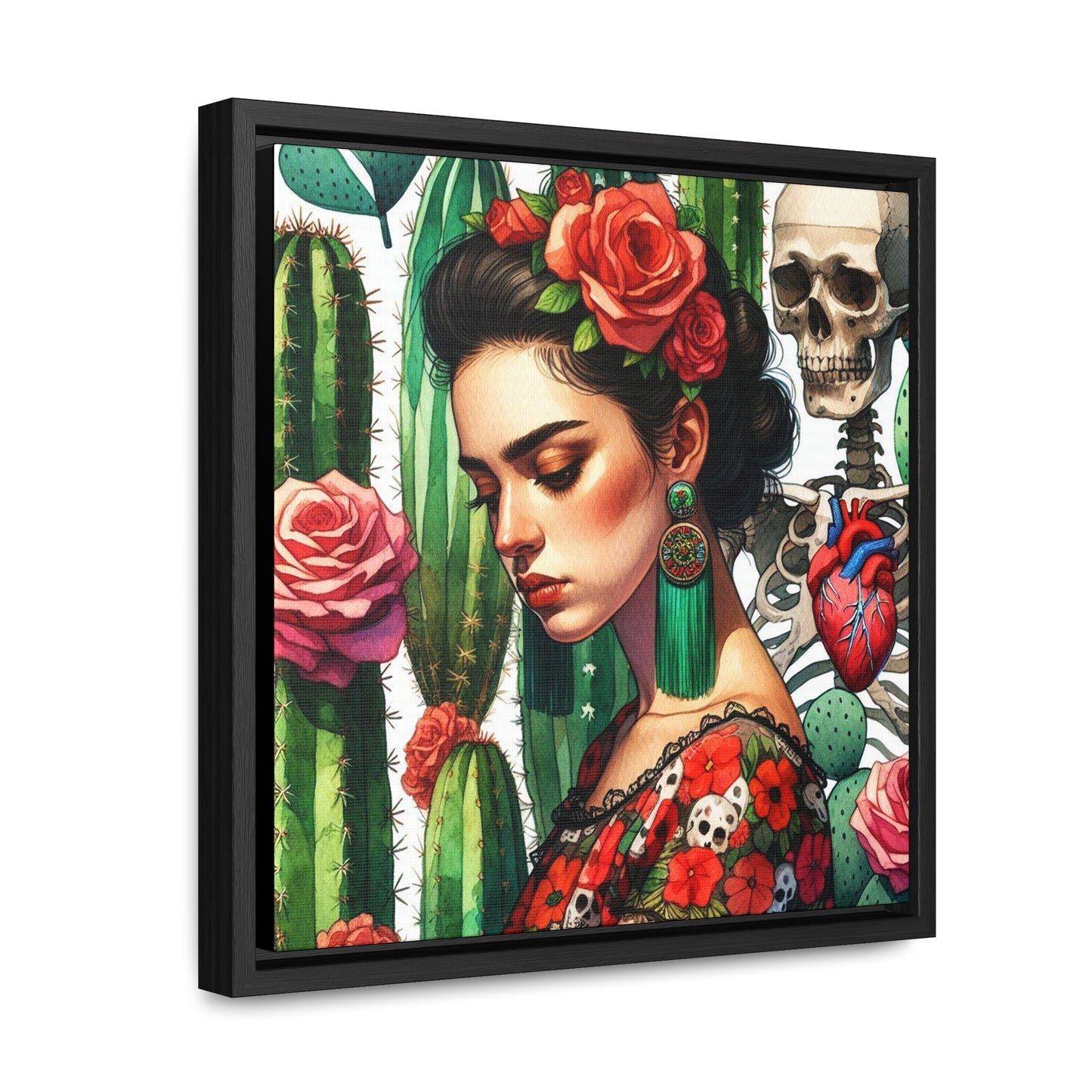 Paloma - Gallery Canvas Wraps, Square Frame