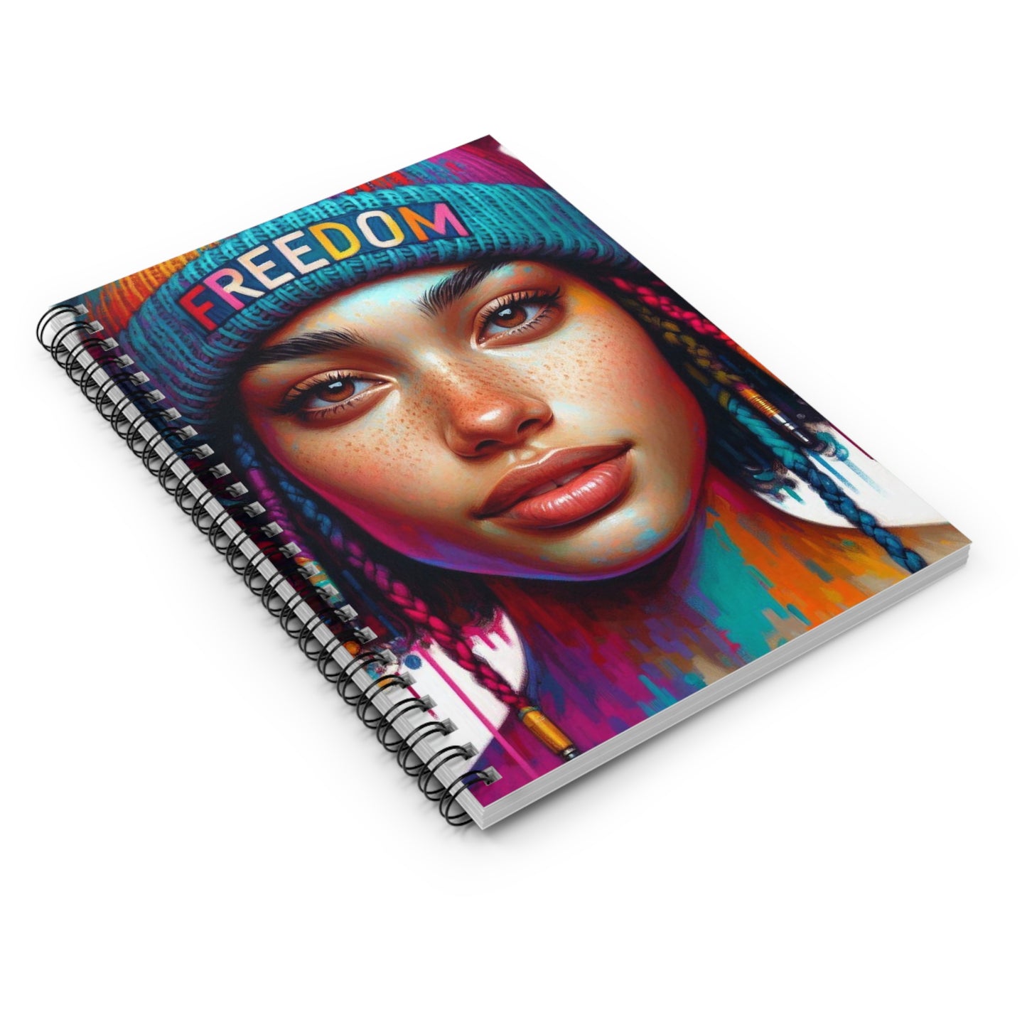 Freedom #3 - Spiral Notebook - Ruled Line