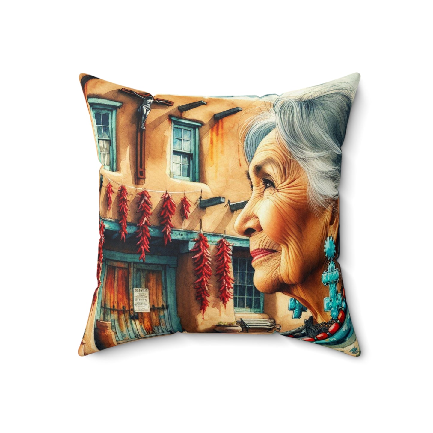 Juana #2 -  Pillow (18x18) (20x20)