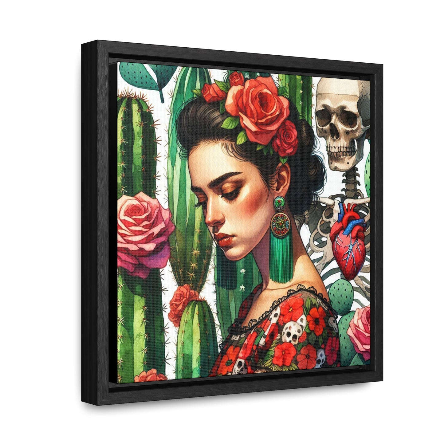 Paloma - Gallery Canvas Wraps, Square Frame