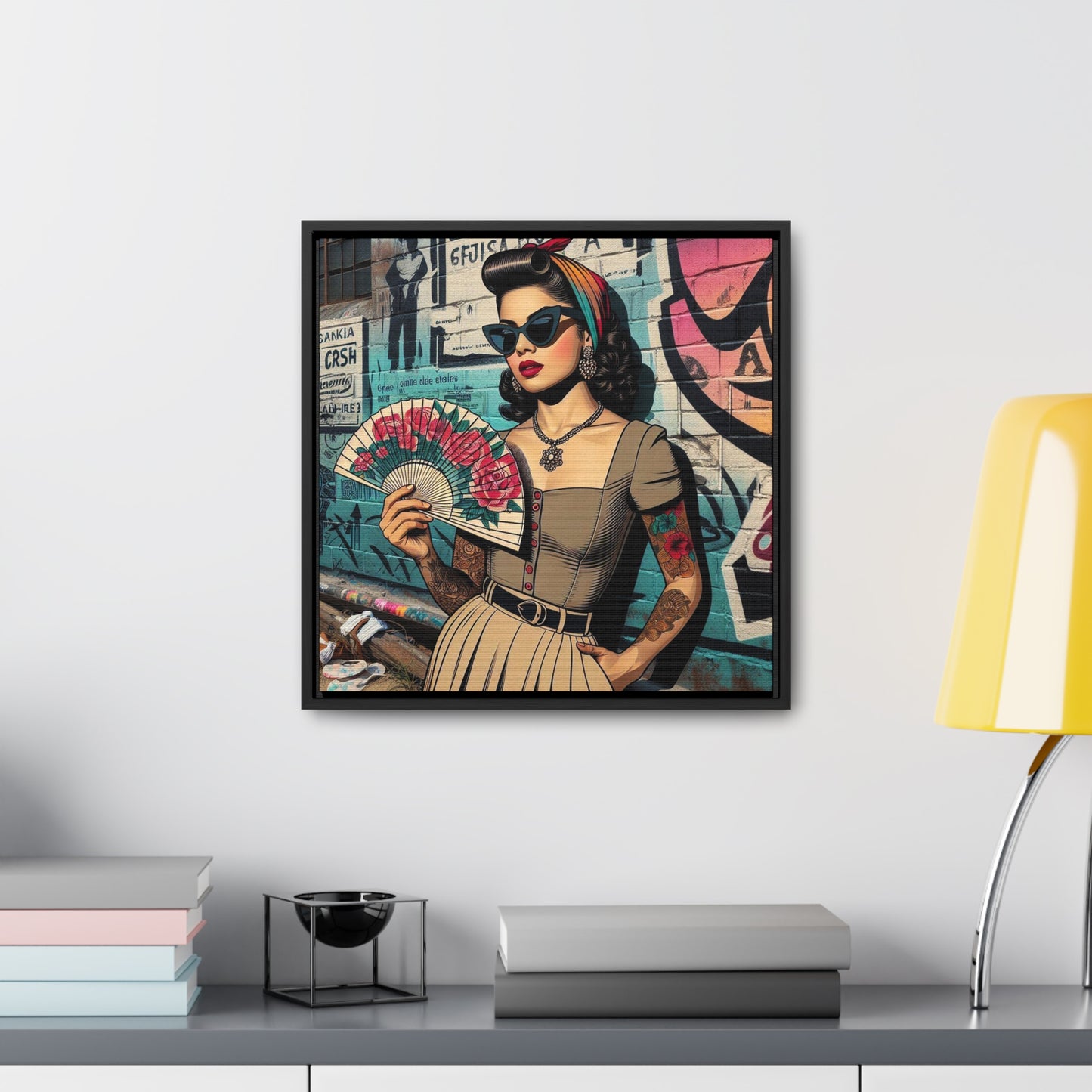 Sofia - Gallery Canvas Wraps, Square Frame