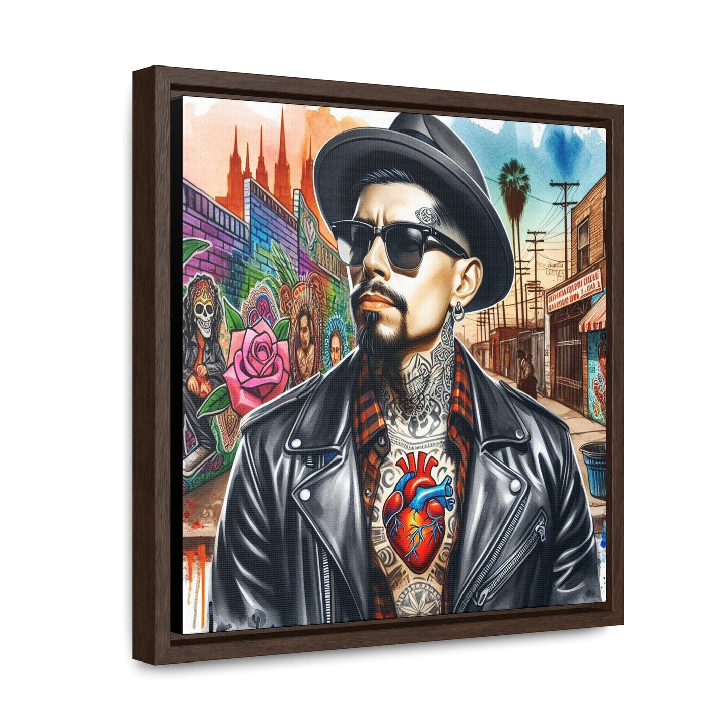 Joaquin - Gallery Canvas Wraps, Square Frame