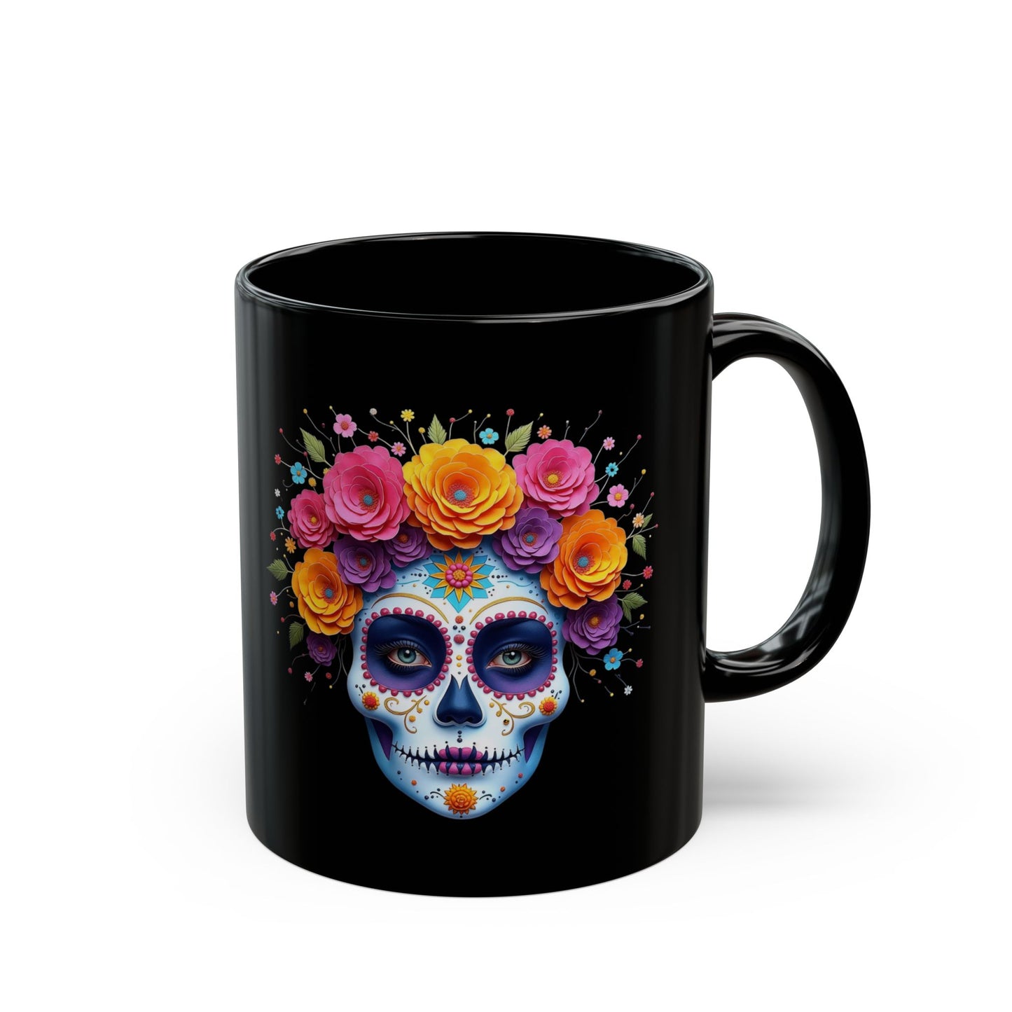 Catrina #1 - Black Mug (11oz, 15oz)