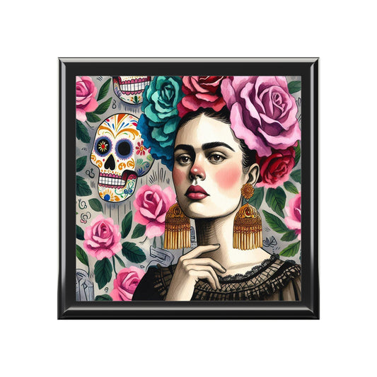 Frida y Rosas - Jewelry Box