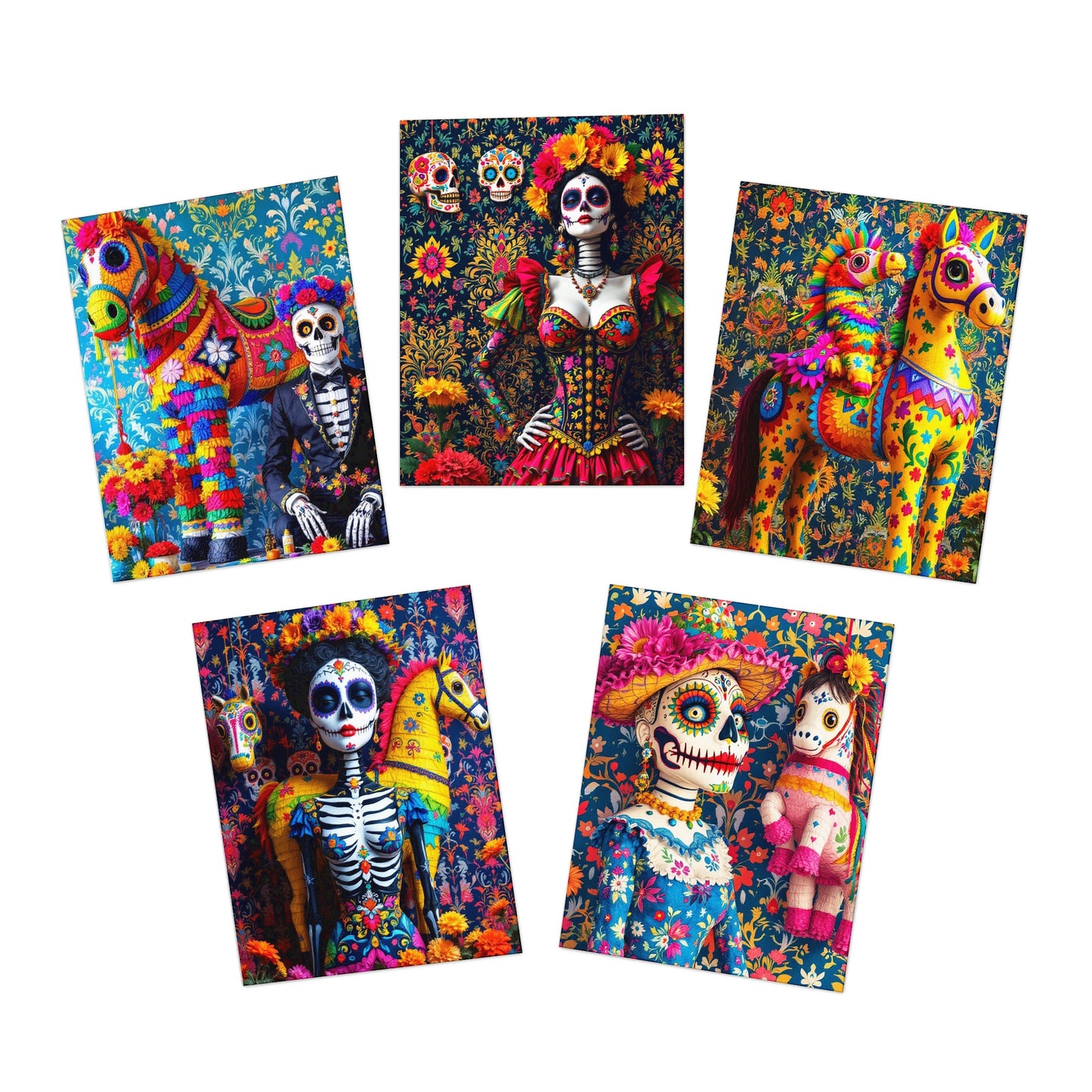 SD-GC1 - Multi-Design Greeting Cards (5-Pack)