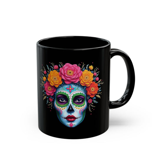 Catrina #5 Black Mug (11oz, 15oz)