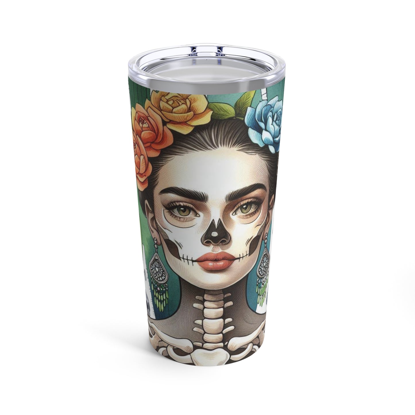 Frida con Nopal #2 - Tumbler 20oz