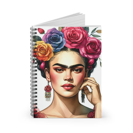 Frida Bonita - Spiral Notebook - Ruled Line