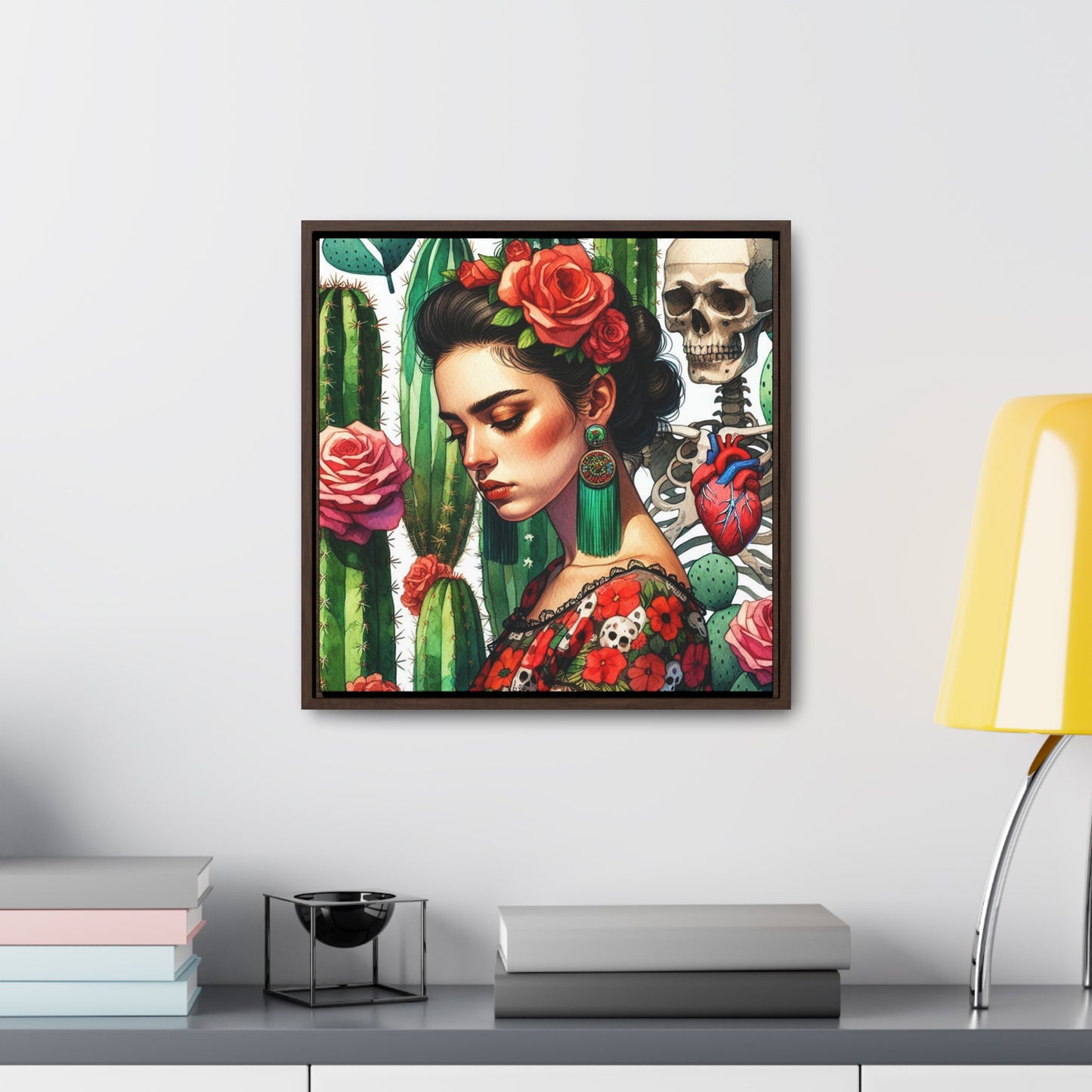 Paloma - Gallery Canvas Wraps, Square Frame