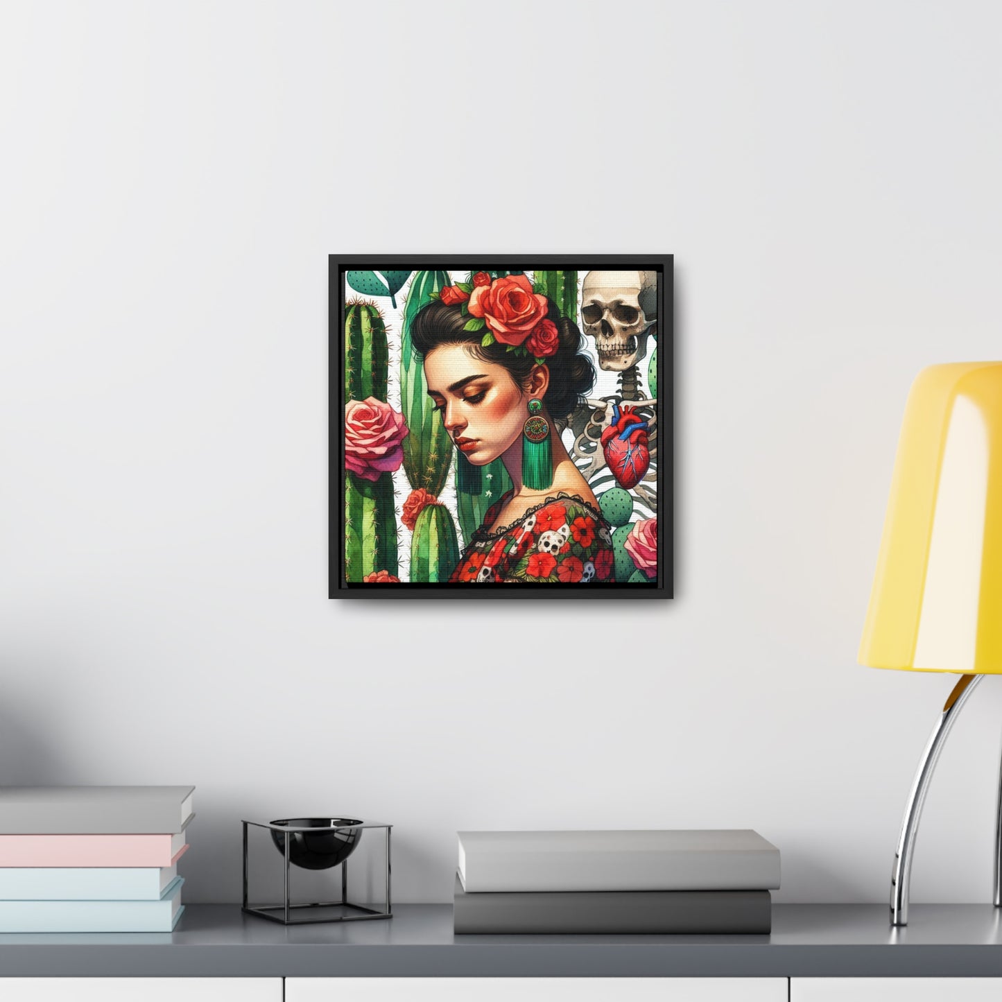 Paloma - Gallery Canvas Wraps, Square Frame