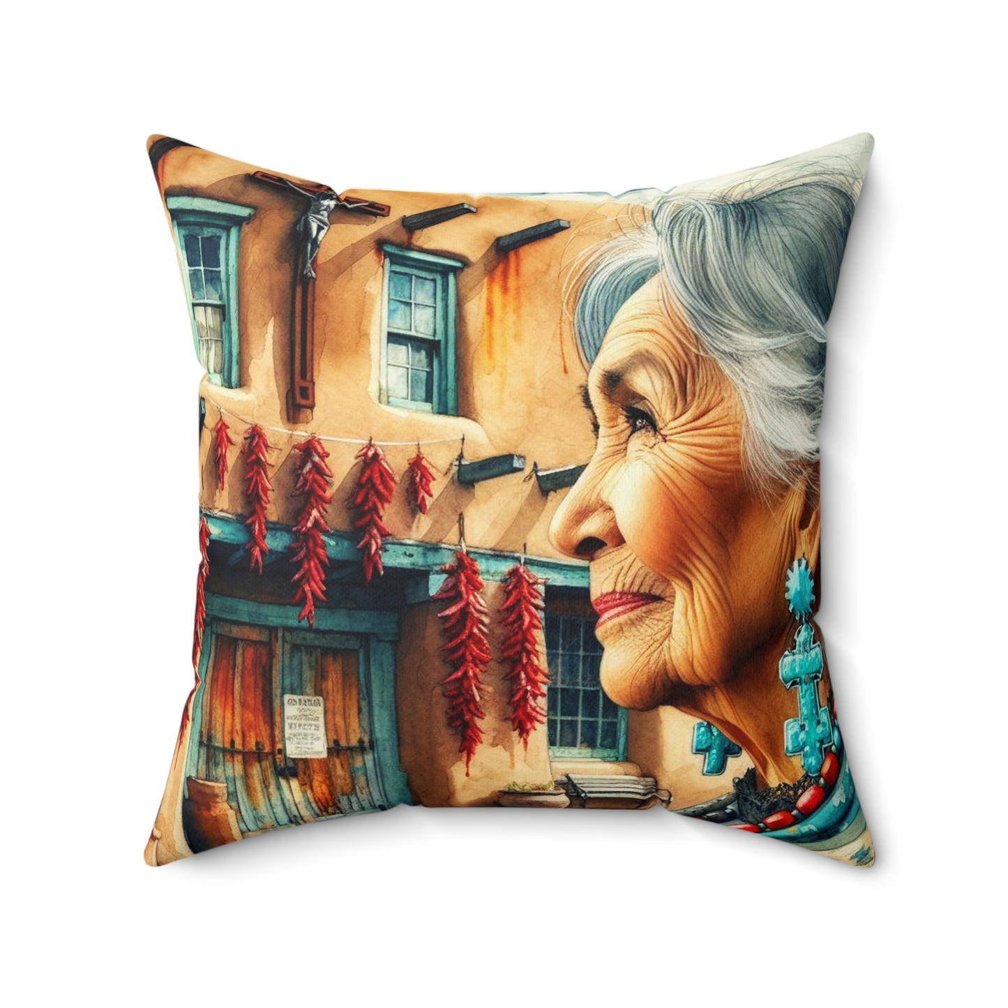 Juana #2 -  Pillow (18x18) (20x20)