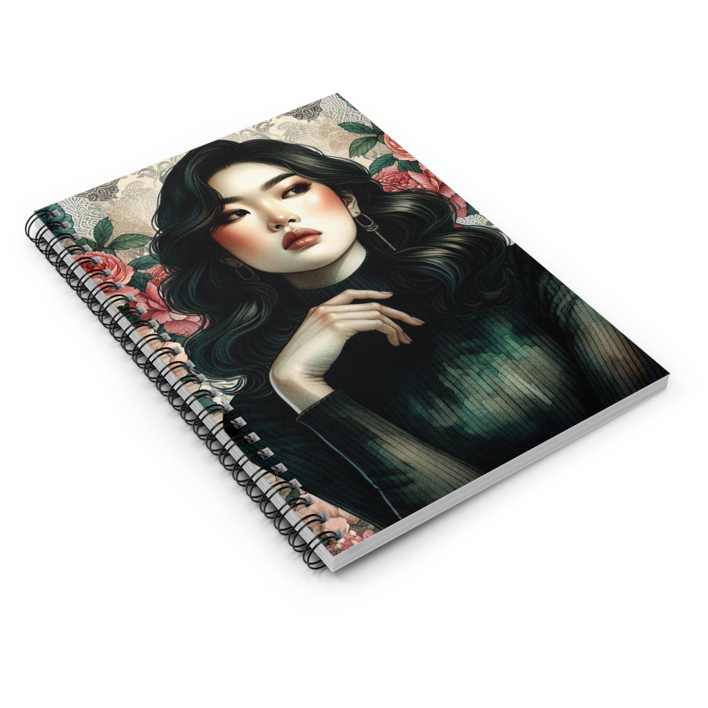 Lily - Spiral Notebook - Ruled Line