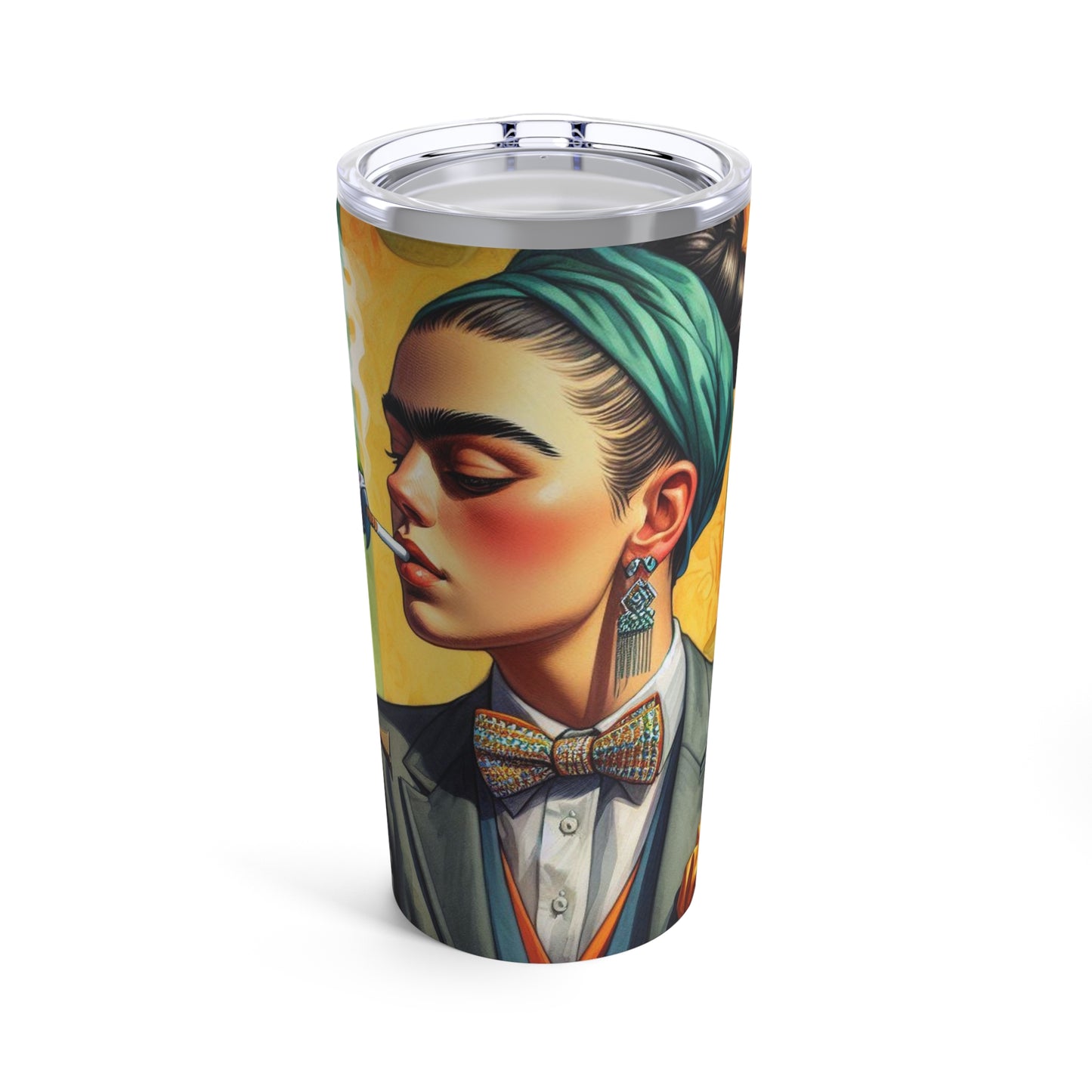 Frida w/Parrot - Tumbler 20oz