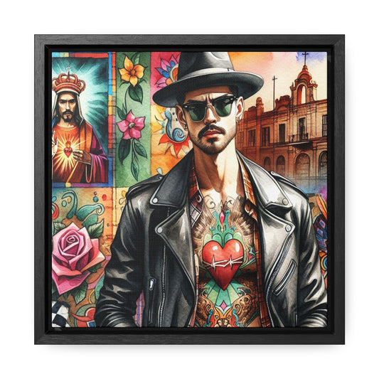 Joaquin #2 - Gallery Canvas Wraps, Square Frame