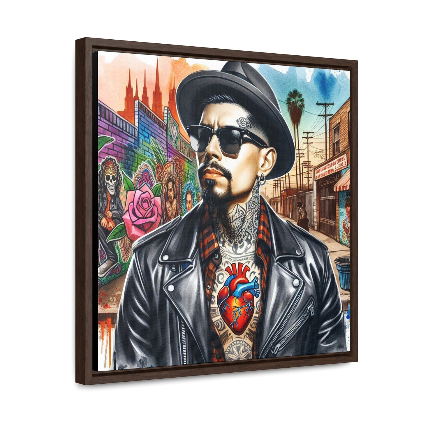 Joaquin - Gallery Canvas Wraps, Square Frame