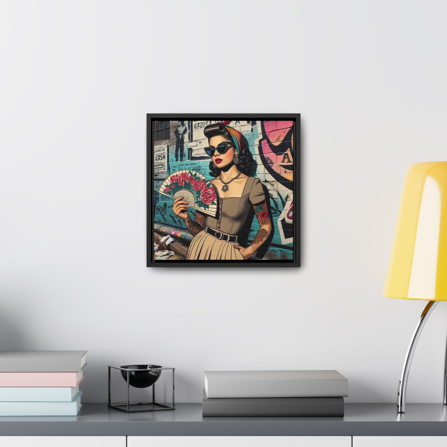 Sofia - Gallery Canvas Wraps, Square Frame