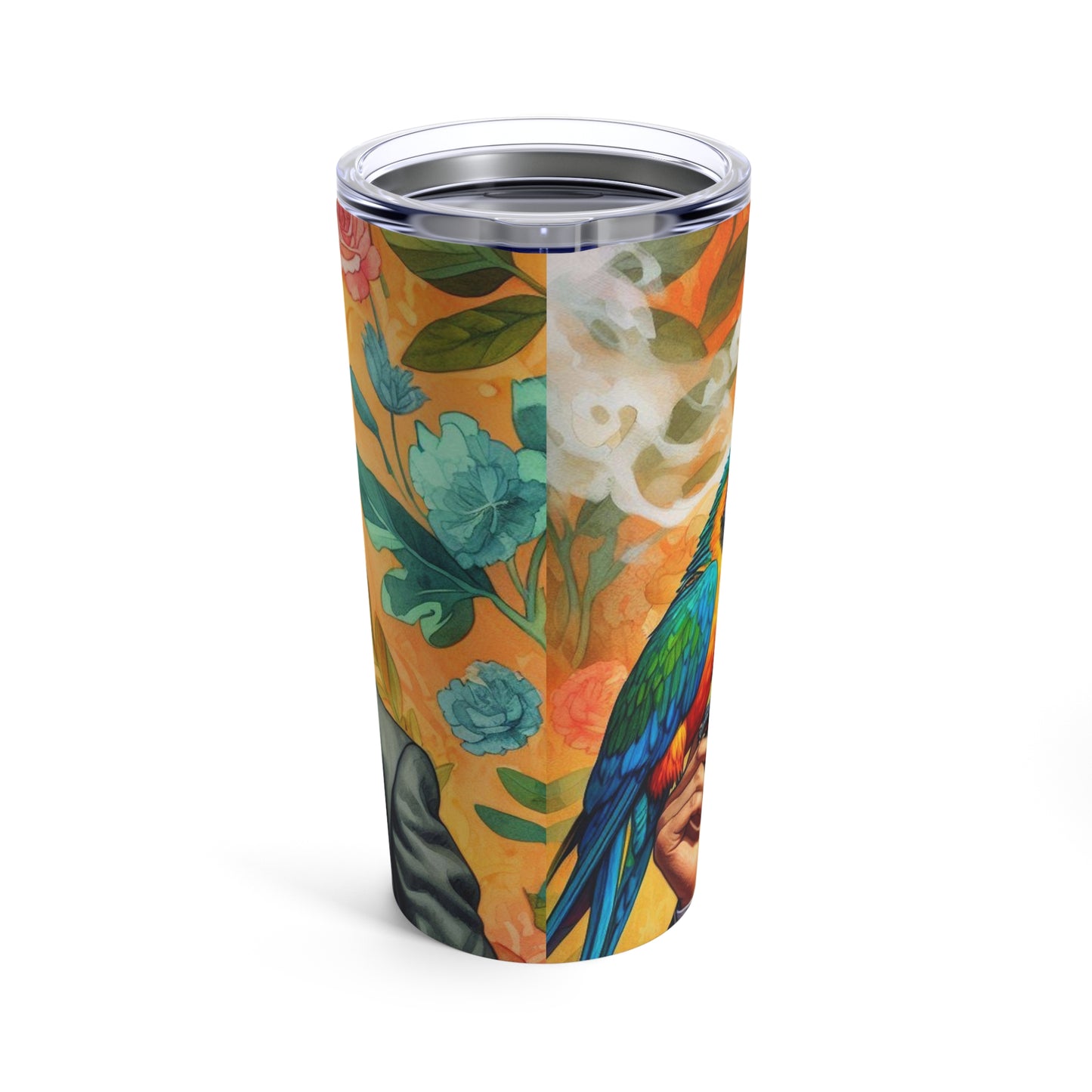 Frida w/Parrot - Tumbler 20oz