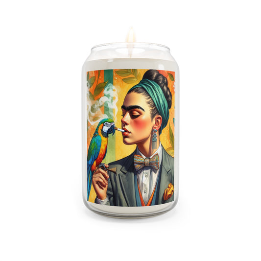 Frida w/Parrot - Scented Candle, 13.75oz