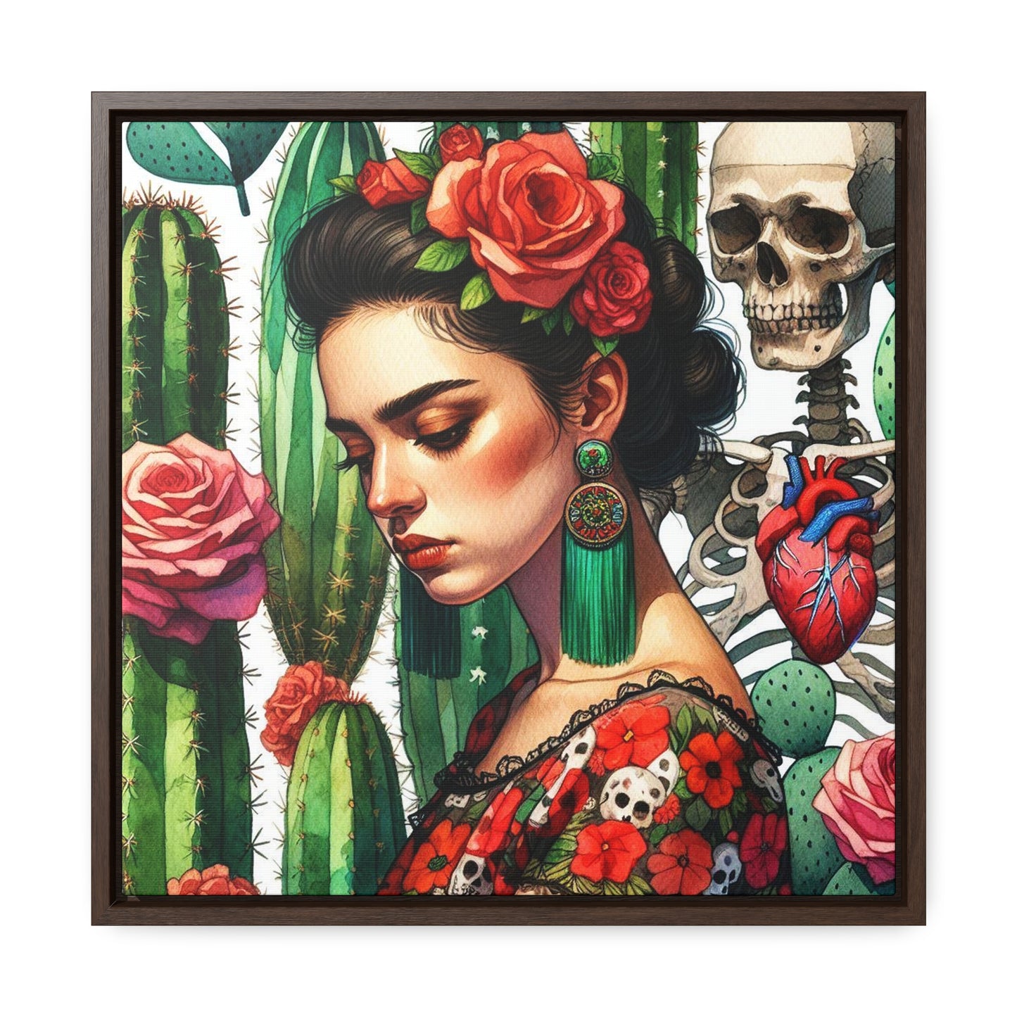 Paloma - Gallery Canvas Wraps, Square Frame