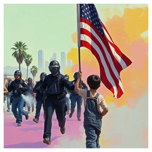 Tears Beneath the Stars and Stripes