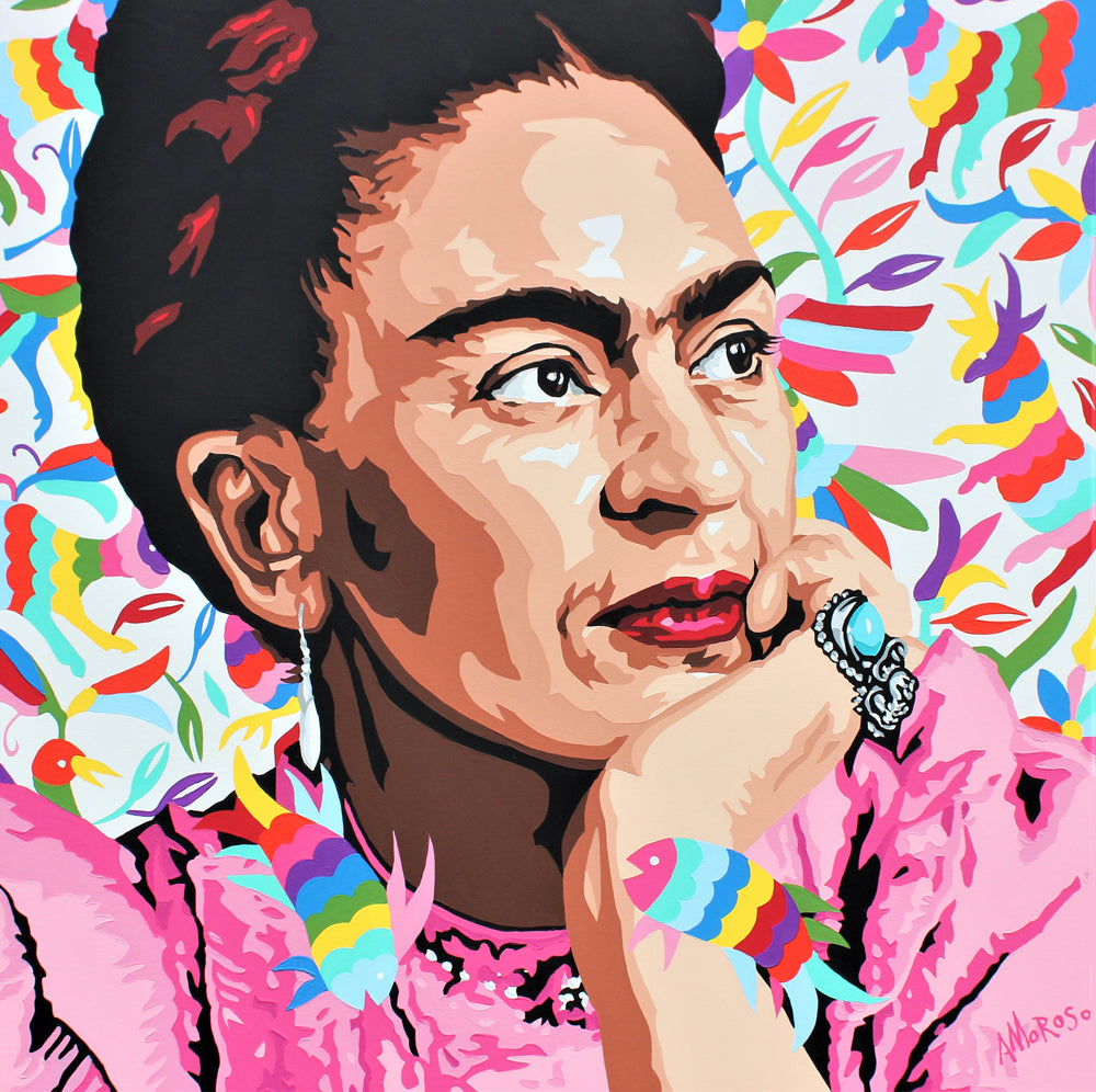 'Frida with Otomi Design'