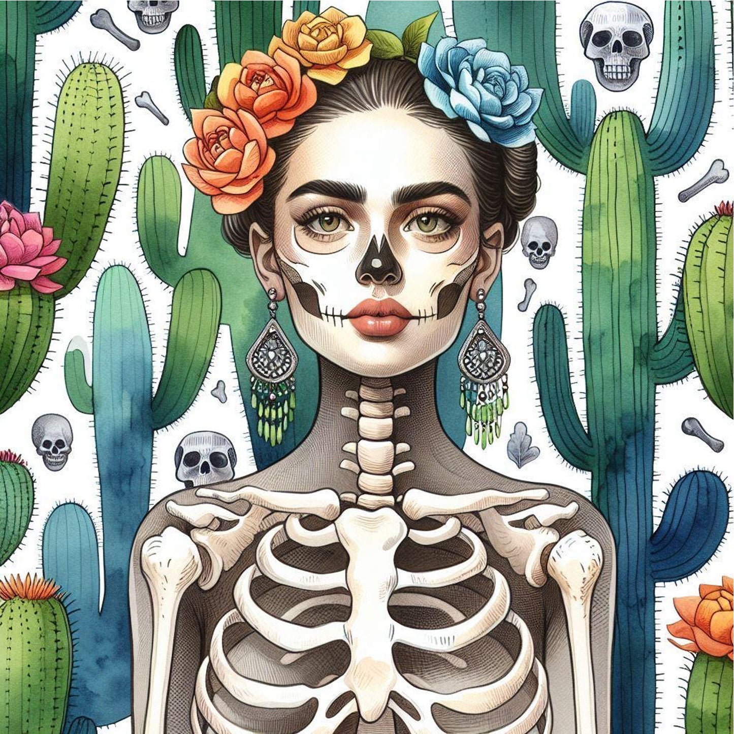 Frida con Nopal #2