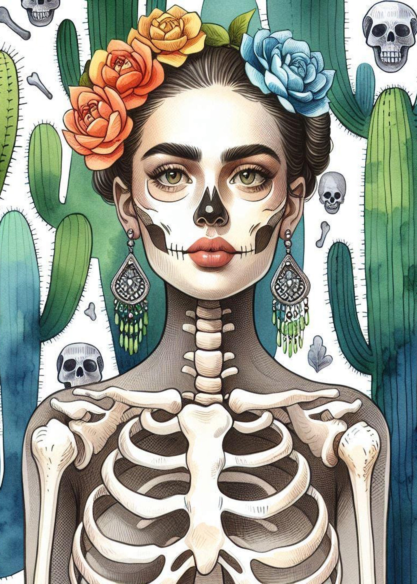 Frida con Nopal #2
