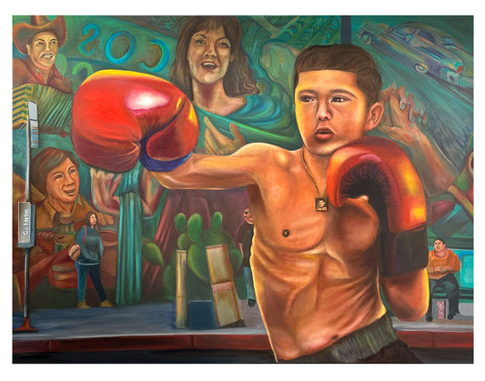Boxer at East Los Streetscapers Wall